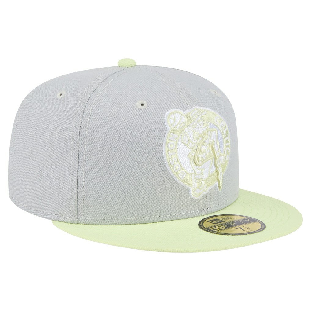 Boston Celtics Color Pack 2-Tone 59FIFTY Fitted Hat Gray/Green