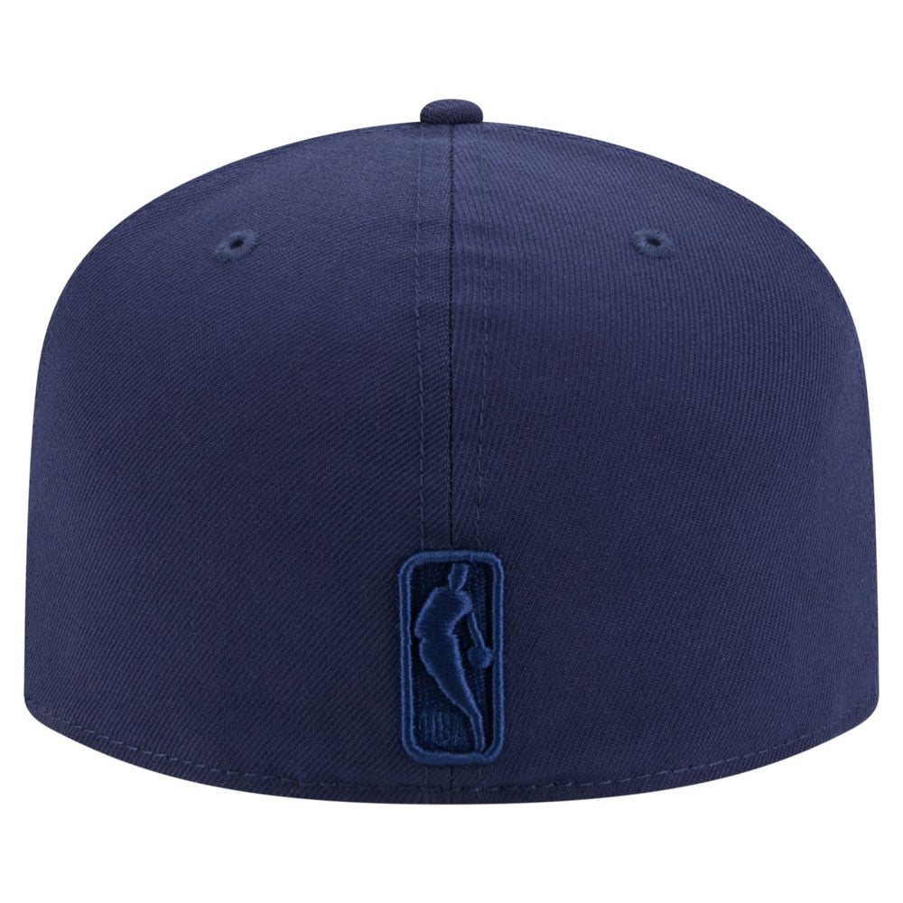 Memphis Grizzlies Colorpack A-Frame Pinch Front 59FIFTY Fitted Hat Navy