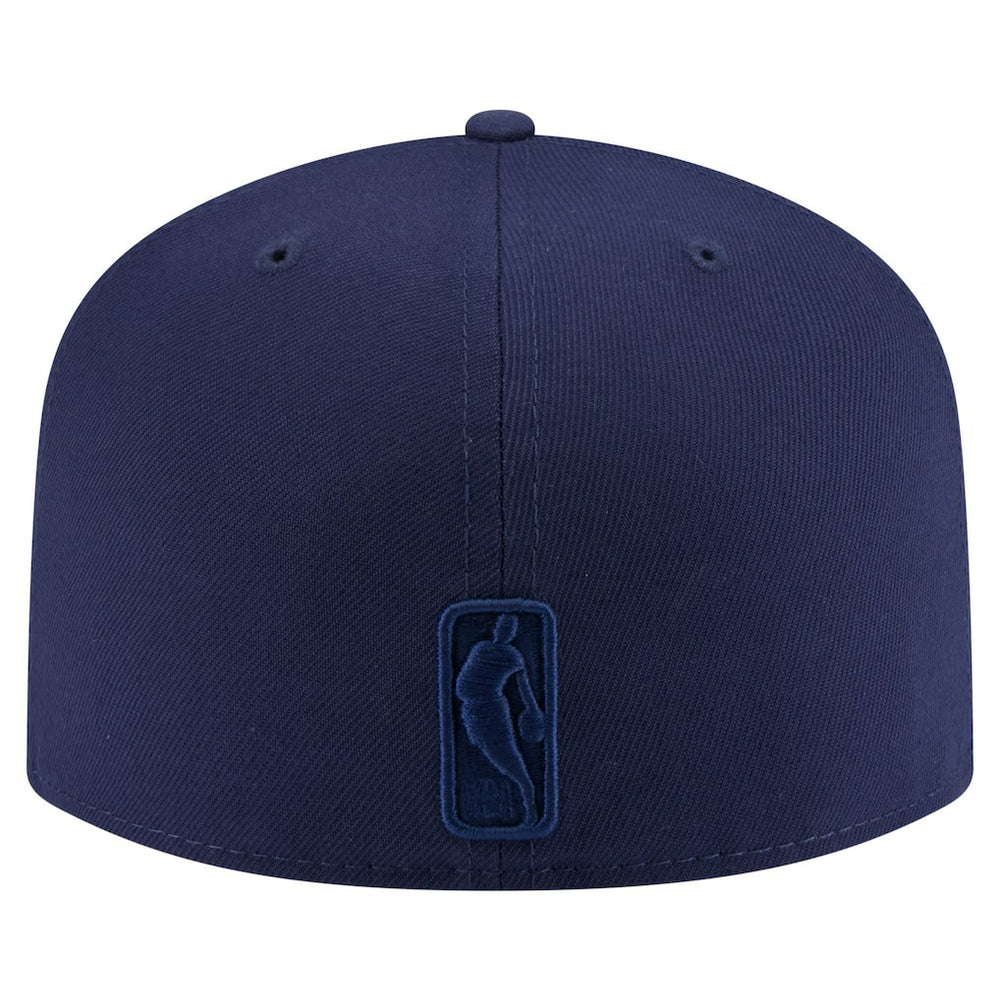 Philadelphia 76ers Colorpack A-Frame Pinch Front 59FIFTY Fitted Hat Navy