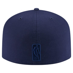 Philadelphia 76ers Colorpack A-Frame Pinch Front 59FIFTY Fitted Hat Navy