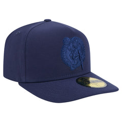Boston Celtics Colorpack A-Frame Pinch Front 59FIFTY Fitted Hat Navy