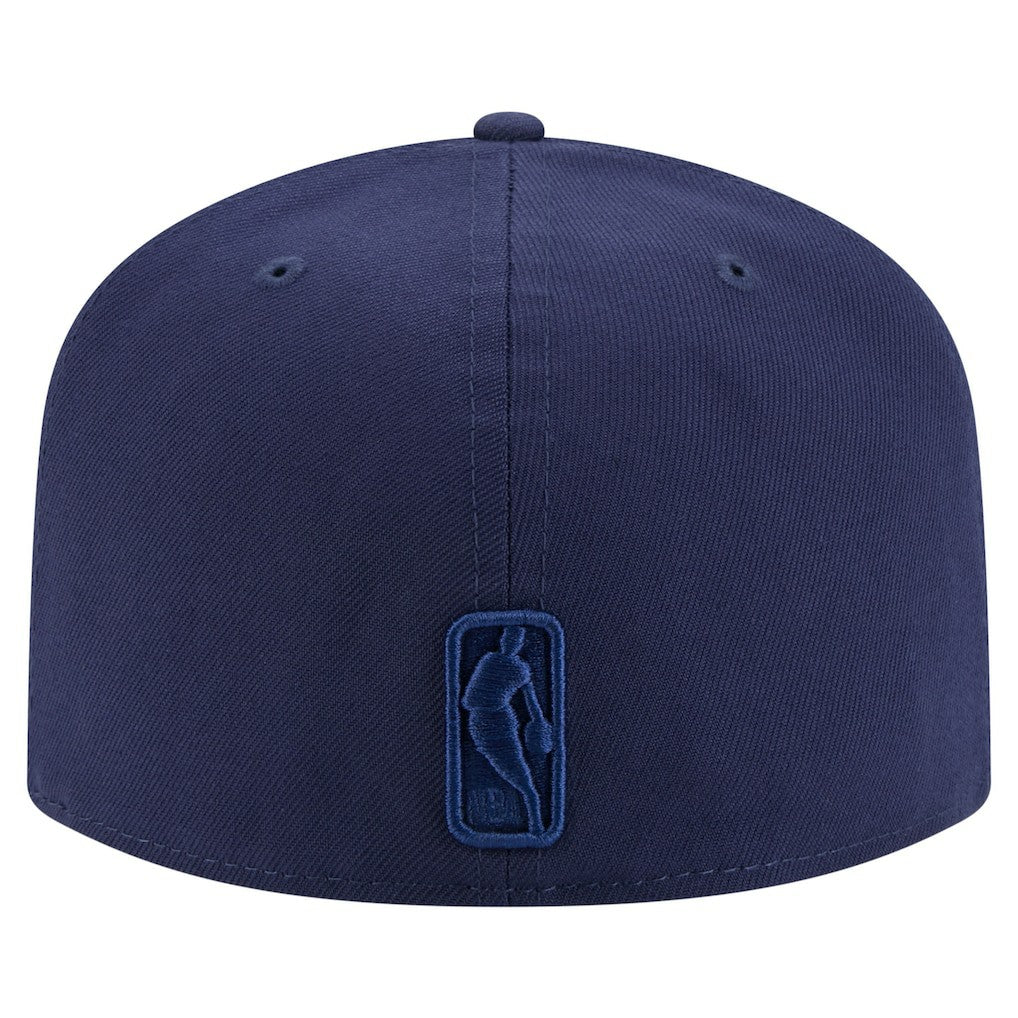 Boston Celtics Colorpack A-Frame Pinch Front 59FIFTY Fitted Hat Navy