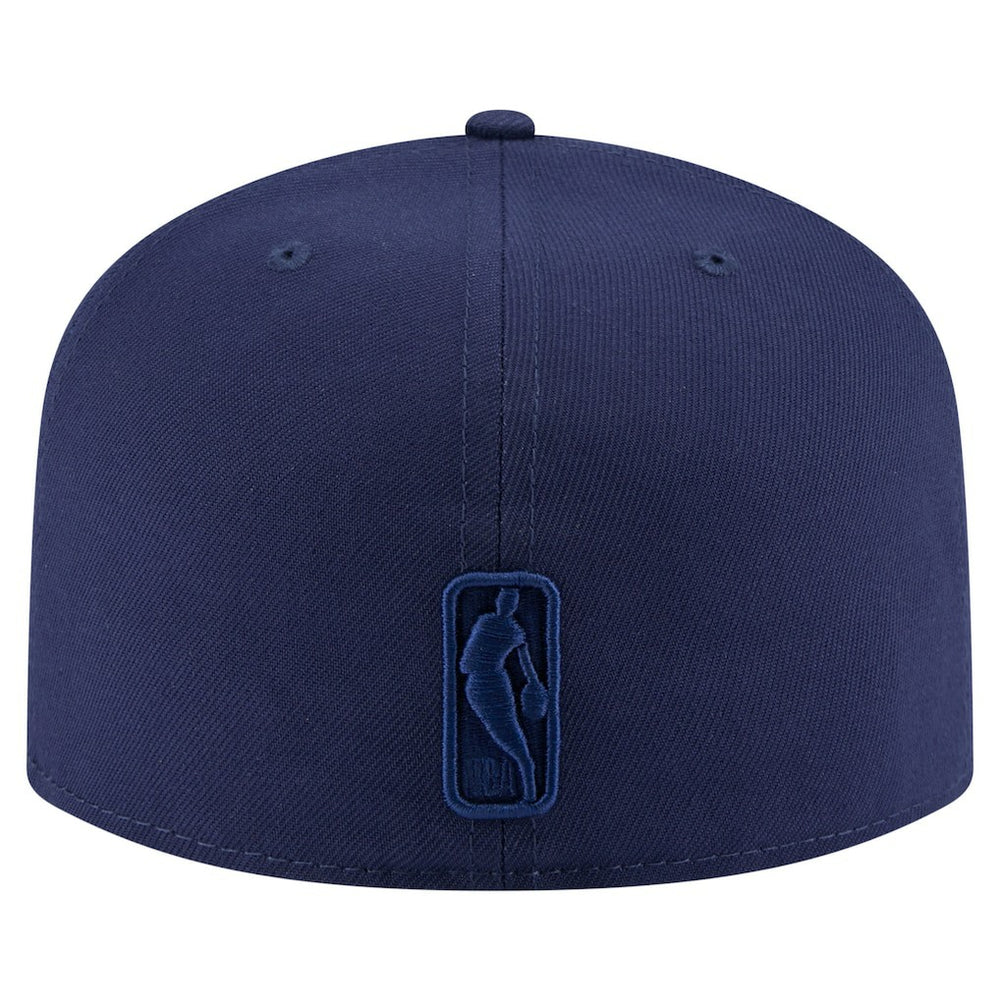 Dallas Mavericks Colorpack A-Frame Pinch Front 59FIFTY Fitted Hat Navy