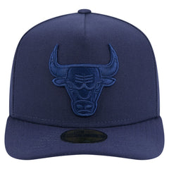 Chicago Bulls Colorpack A-Frame Pinch Front 59FIFTY Fitted Hat Navy