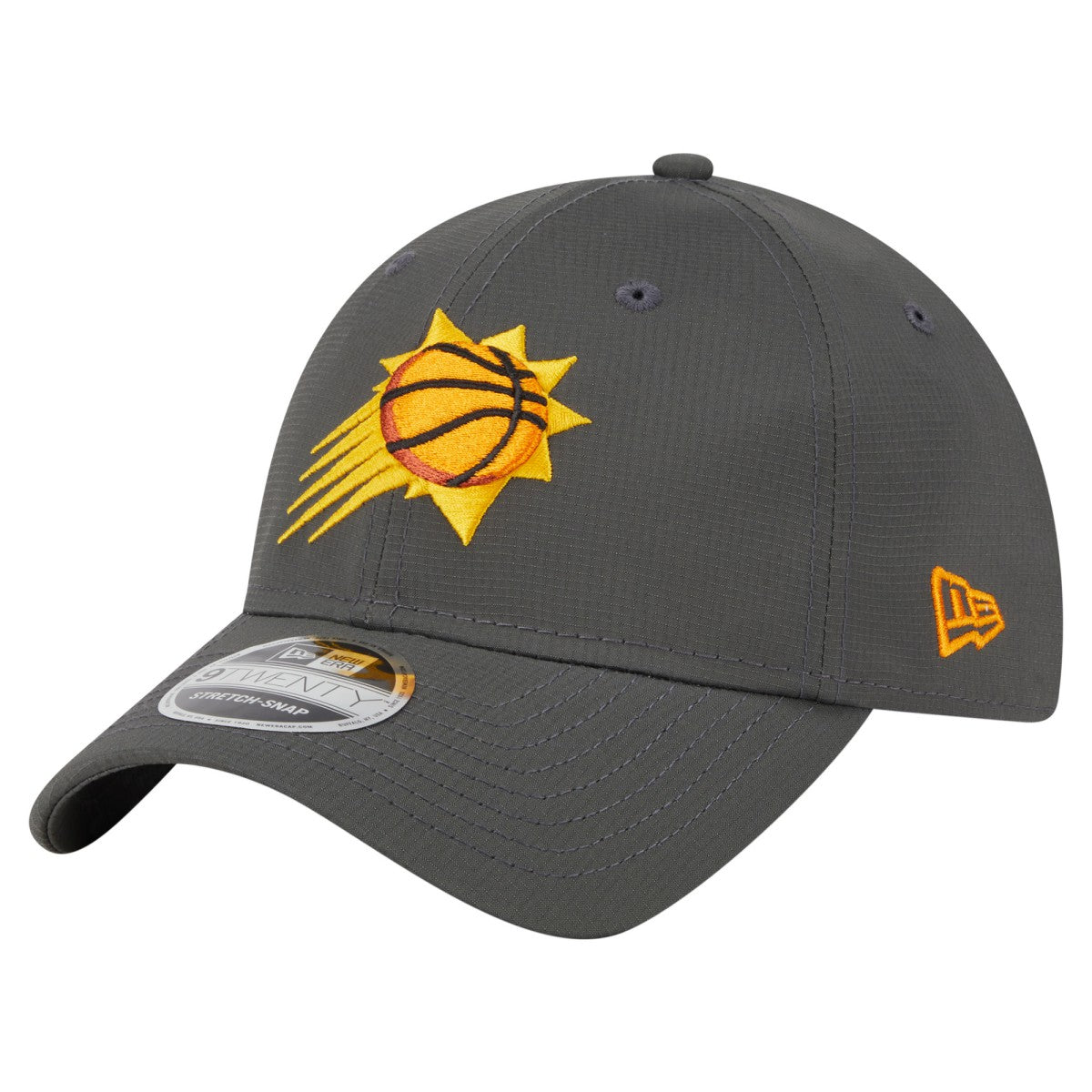 Phoenix Suns Active Ripstop 9TWENTY Adjustable Hat Charcoal