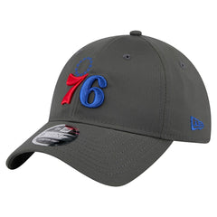 Philadelphia 76ers Active Ripstop 9TWENTY Adjustable Hat Charcoal