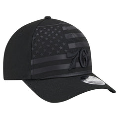 Philadelphia 76ers Game Day Flag A-Frame 9FORTY Adjustable Hat Black