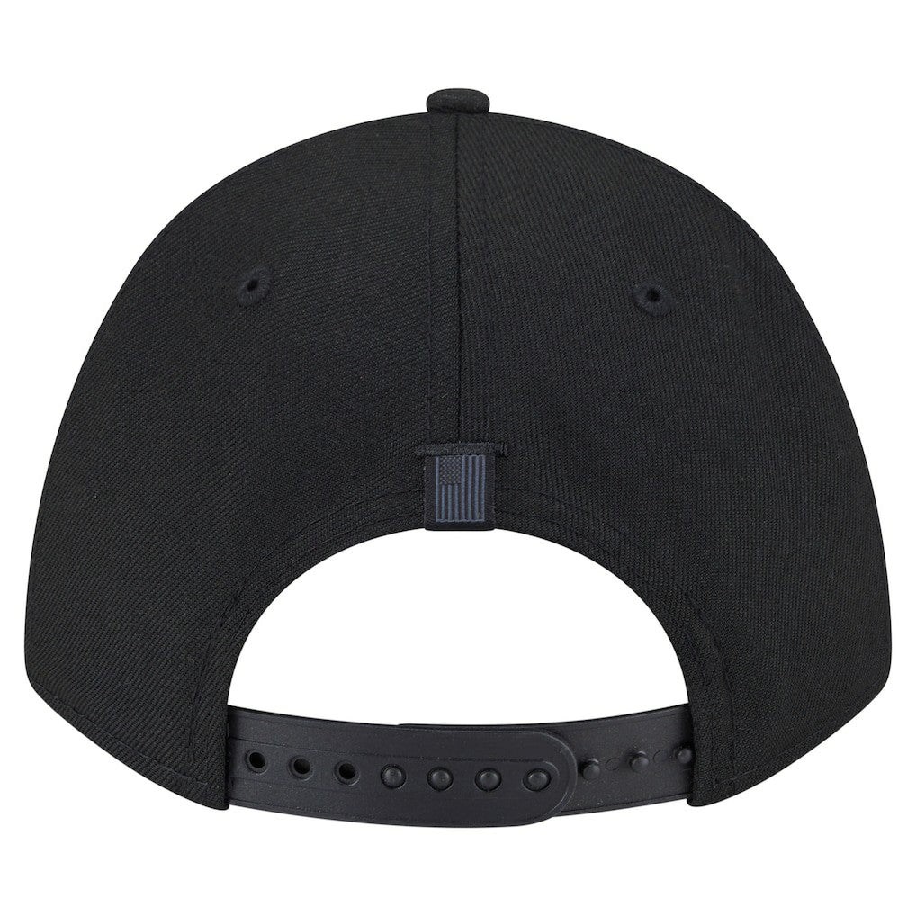 Philadelphia 76ers Game Day Flag A-Frame 9FORTY Adjustable Hat Black