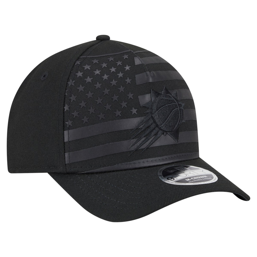 Phoenix Suns Game Day Flag A-Frame 9FORTY Adjustable Hat Black