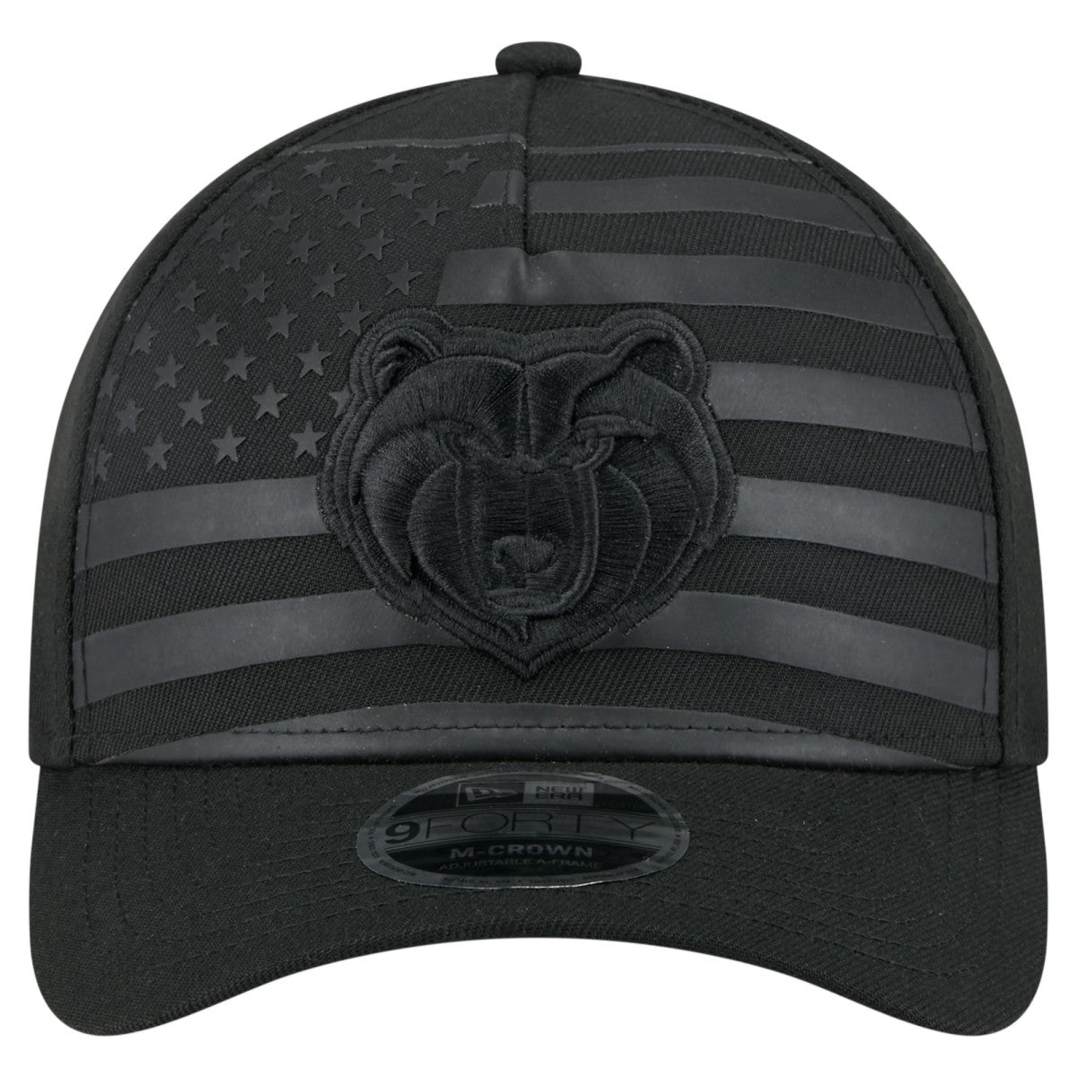 Memphis Grizzlies Game Day Flag A-Frame 9FORTY Adjustable Hat Black