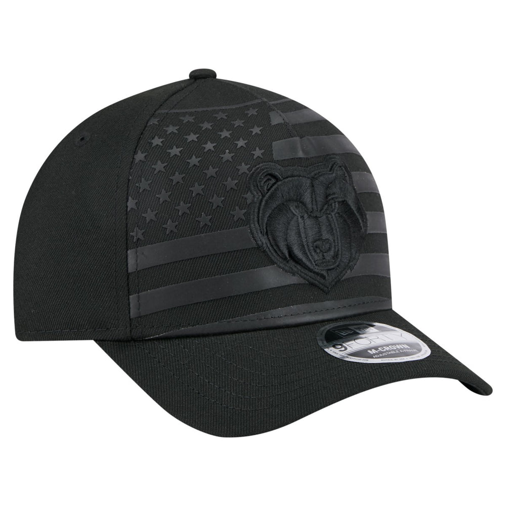 Memphis Grizzlies Game Day Flag A-Frame 9FORTY Adjustable Hat Black
