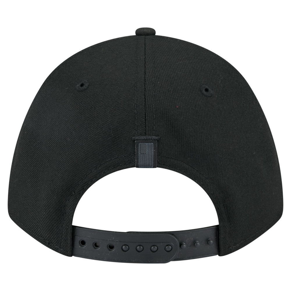 Miami Heat Game Day Flag A-Frame 9FORTY Adjustable Hat Black