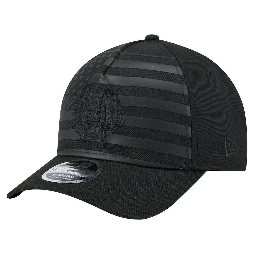 Boston Celtics Game Day Flag A-Frame 9FORTY Adjustable Hat Black