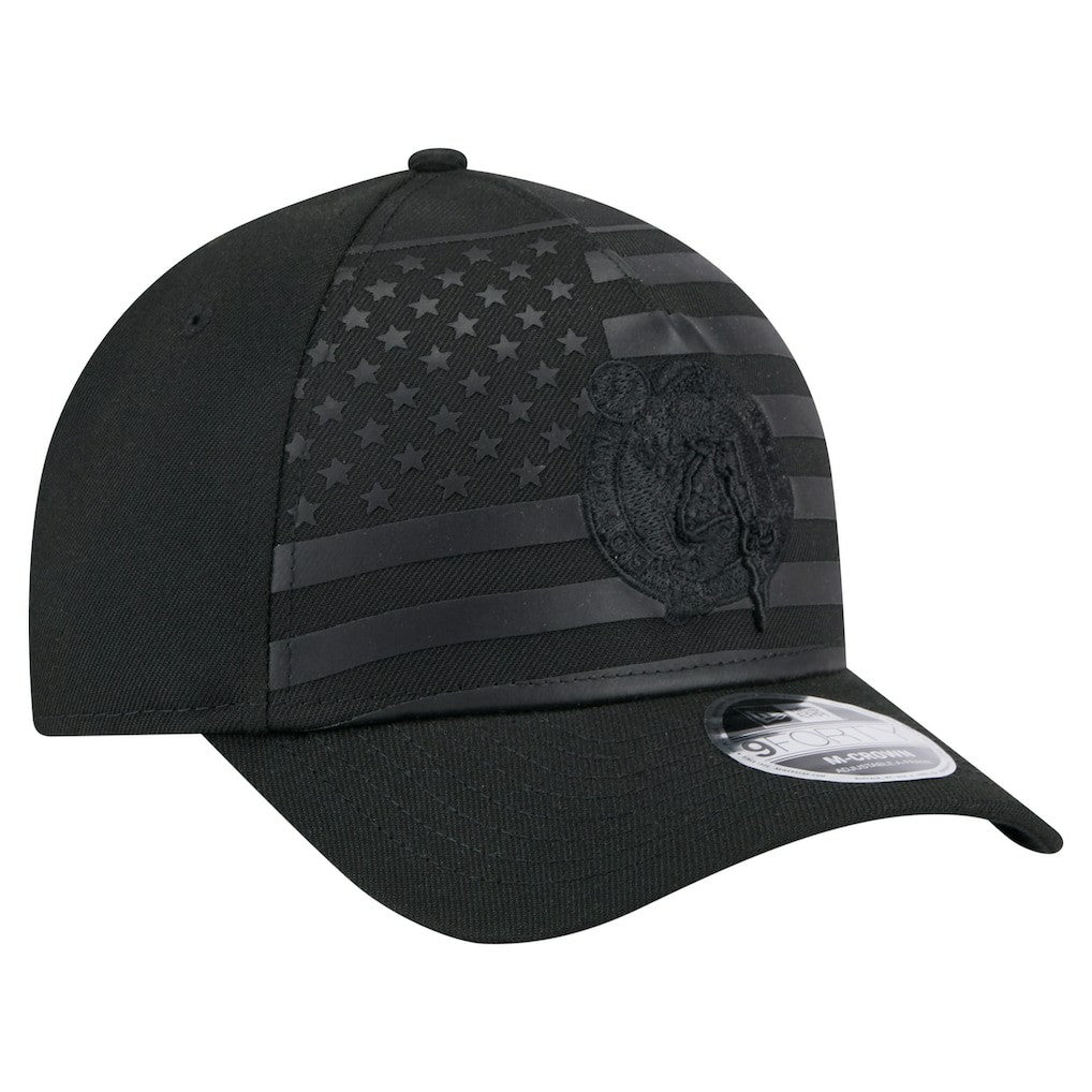 Boston Celtics Game Day Flag A-Frame 9FORTY Adjustable Hat Black