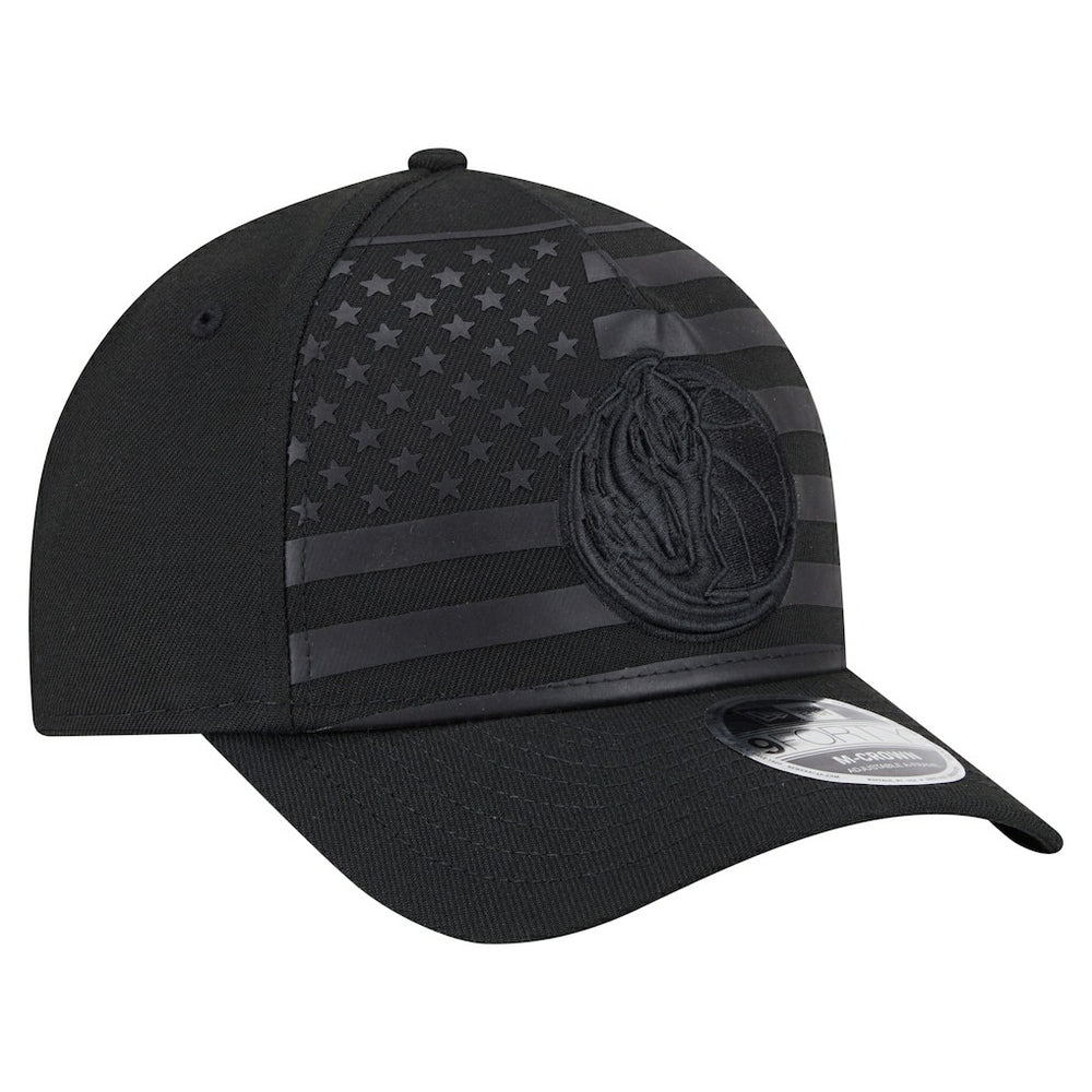 Dallas Mavericks Game Day Flag A-Frame 9FORTY Adjustable Hat Black