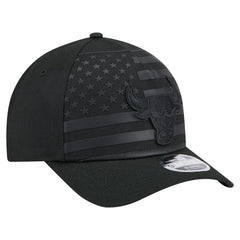 Chicago Bulls Game Day Flag A-Frame 9FORTY Adjustable Hat Black