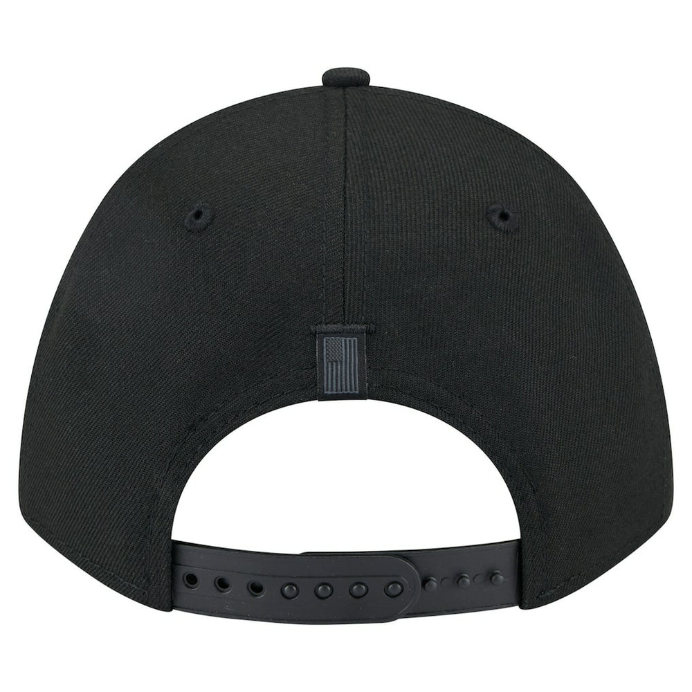 Chicago Bulls Game Day Flag A-Frame 9FORTY Adjustable Hat Black