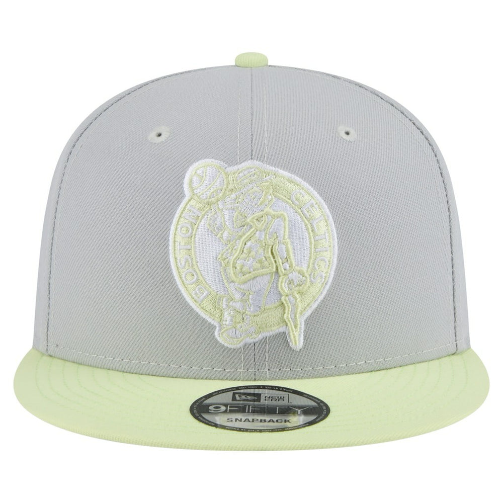 Boston Celtics Color Pack Two-Tone 9FIFTY Snapback Hat Gray/Light Green