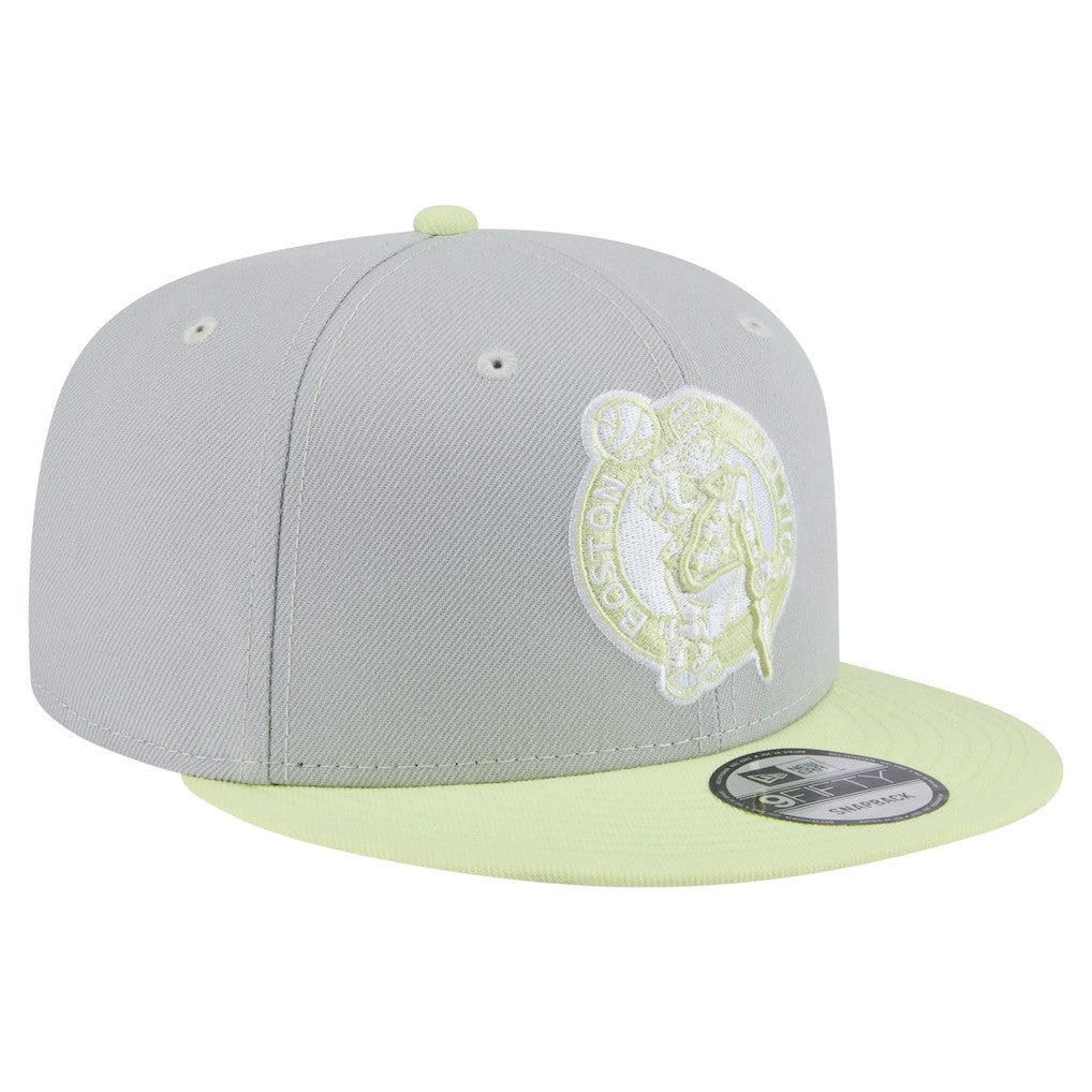 Boston Celtics Color Pack Two-Tone 9FIFTY Snapback Hat Gray/Light Green