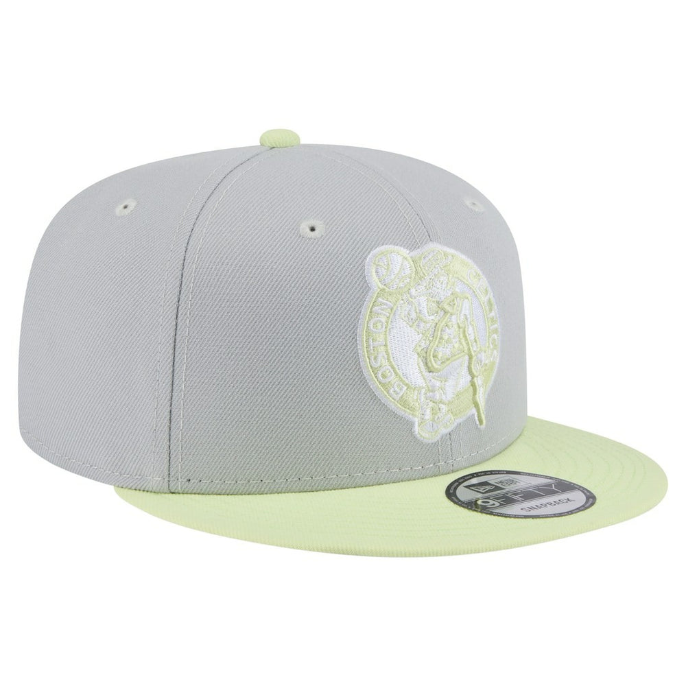 Boston Celtics Color Pack Two-Tone 9FIFTY Snapback Hat Gray/Light Green