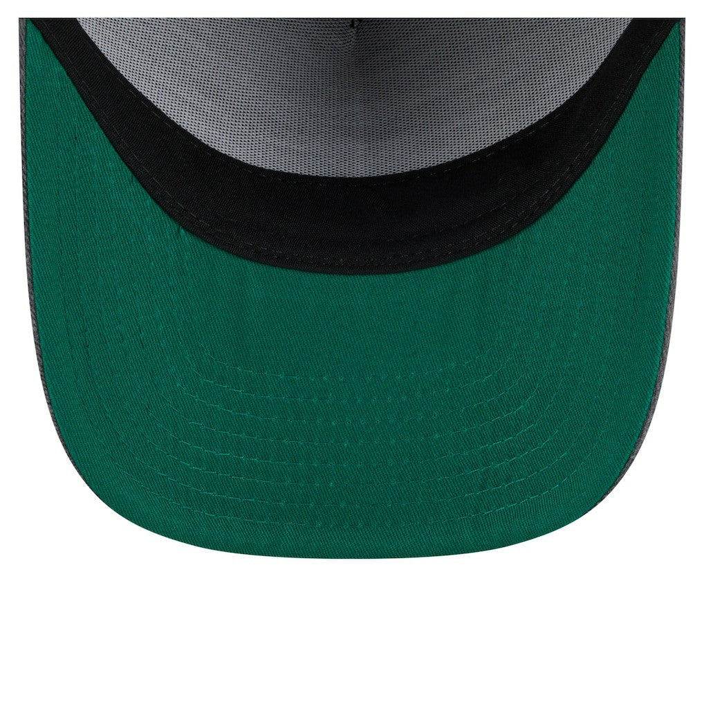 Dallas Mavericks Throwback Washed Pre-Curved 9FIFTY Snapback Hat Charcoal