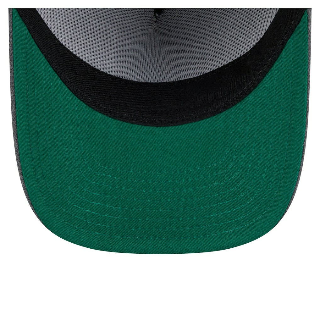 Denver Nuggets Throwback Washed Pre-Curved 9FIFTY Snapback Hat Charcoal