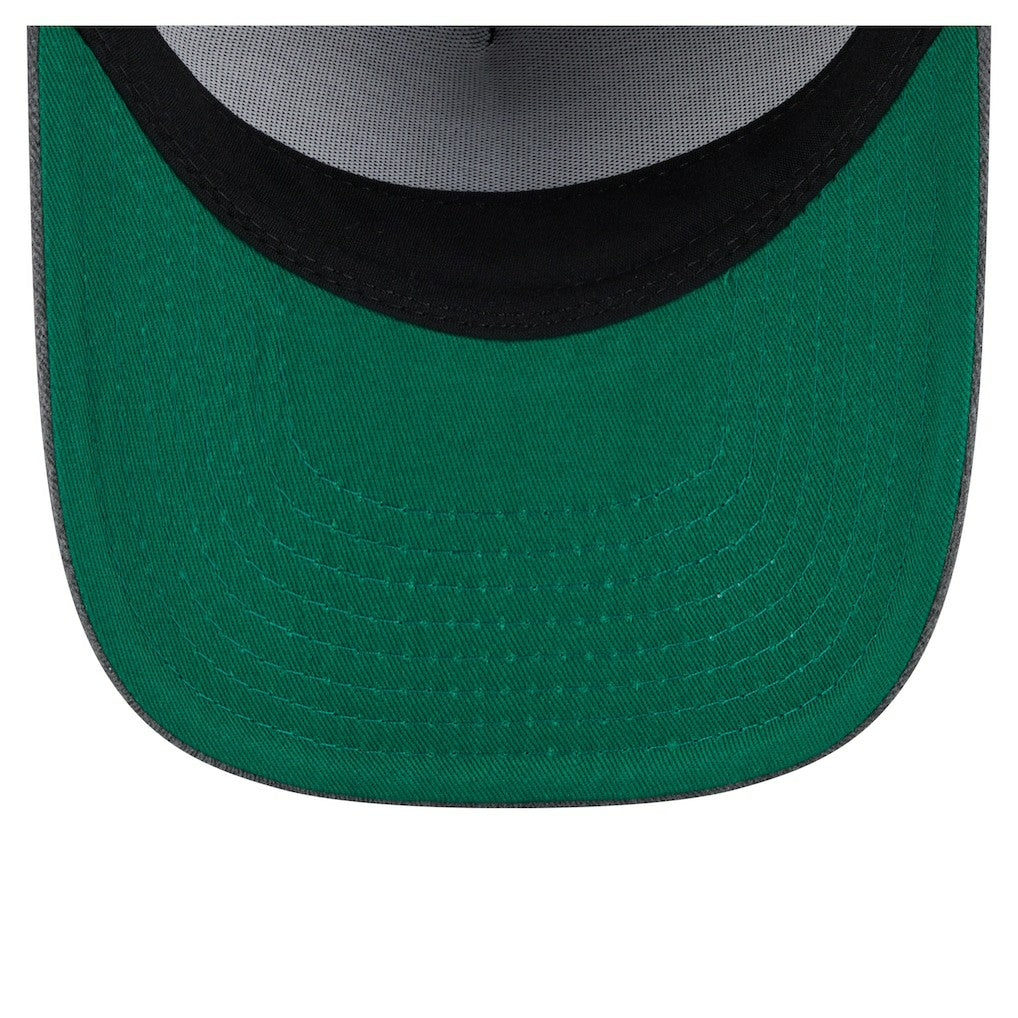 Philadelphia 76ers Throwback Washed Pre-Curved 9FIFTY Snapback Hat Charcoal