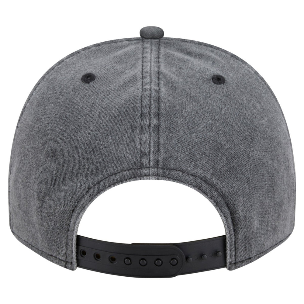 Miami Heat Throwback Washed Pre-Curved 9FIFTY Snapback Hat Charcoal
