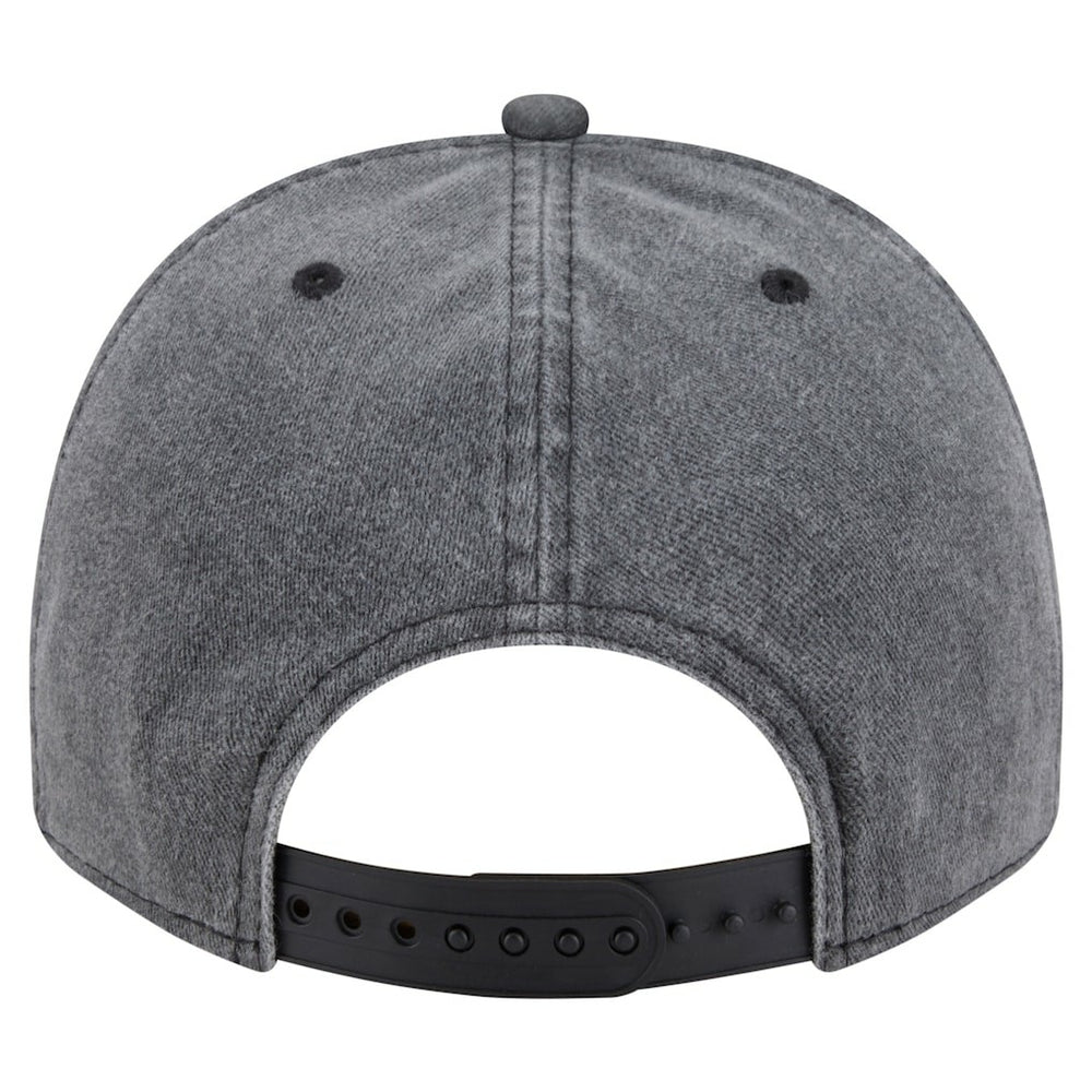 New Orleans Pelicans Throwback Washed Pre-Curved 9FIFTY Snapback Hat Charcoal