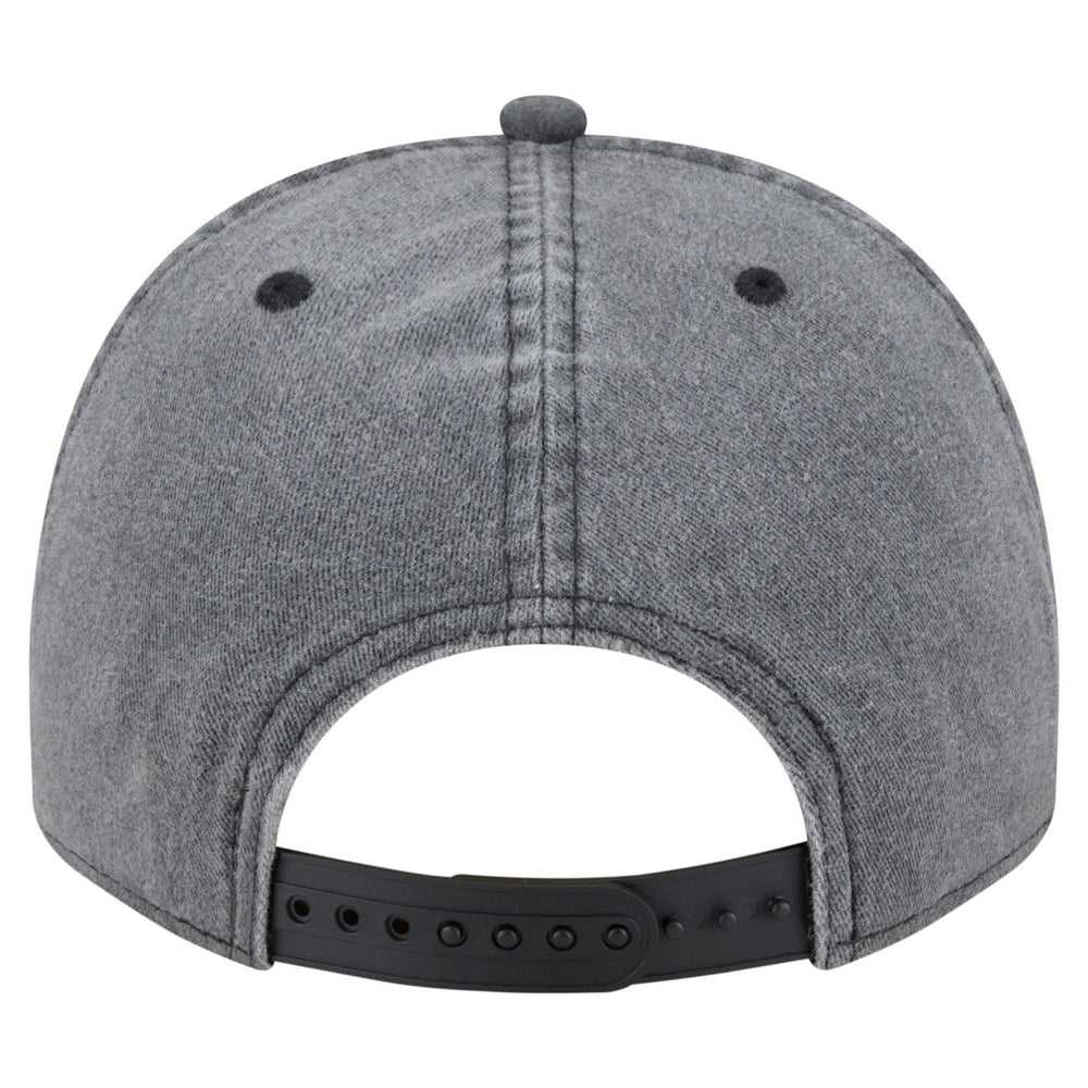 Sacramento Kings Throwback Washed Pre-Curved 9FIFTY Snapback Hat Charcoal