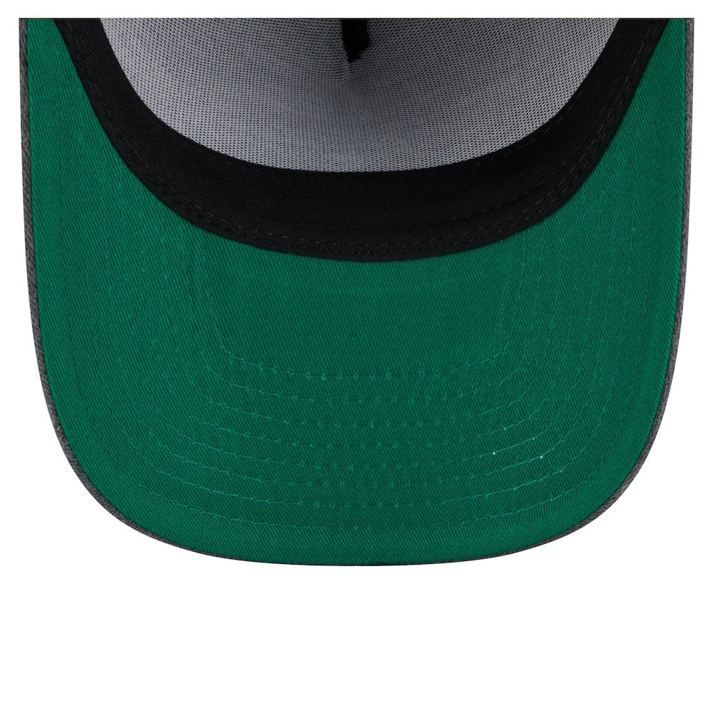 Boston Celtics Throwback Washed Pre-Curved 9FIFTY Snapback Hat Charcoal