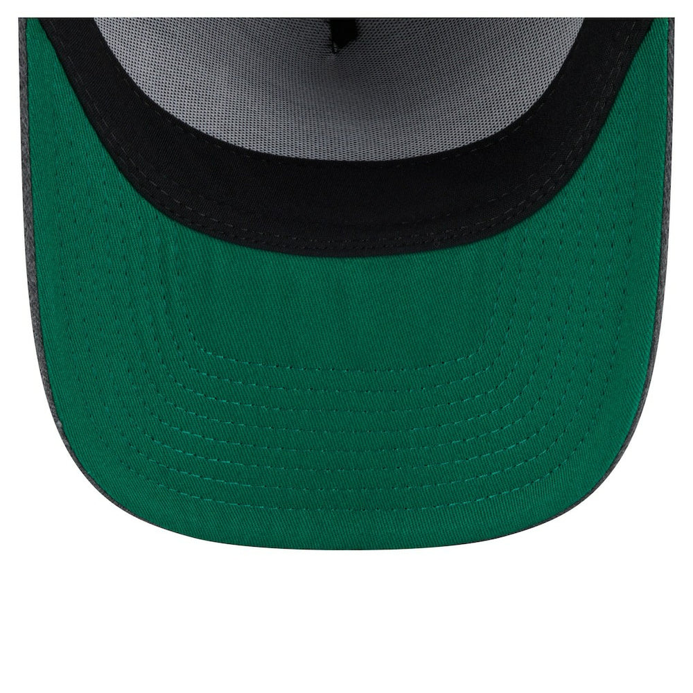 Brooklyn Nets Throwback Washed Pre-Curved 9FIFTY Snapback Hat Charcoal