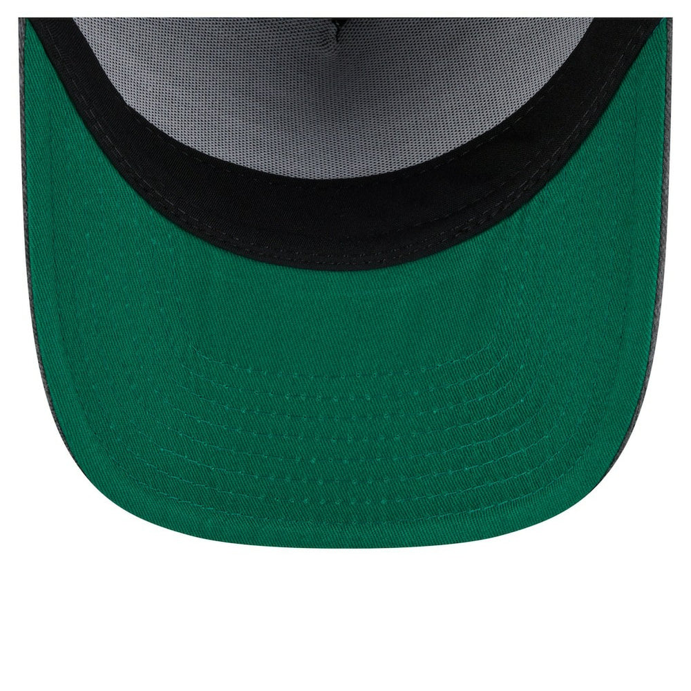 Chicago Bulls Throwback Washed Pre-Curved 9FIFTY Snapback Hat Charcoal