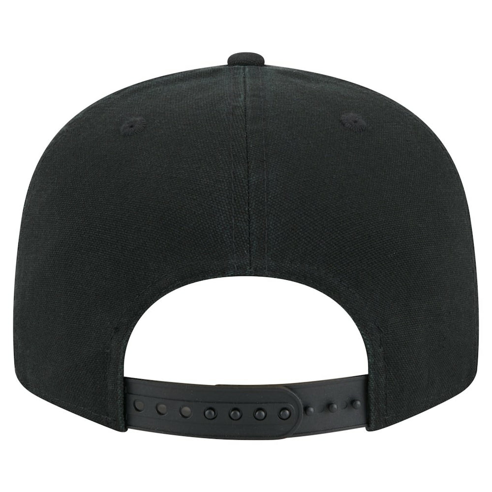 Philadelphia 76ers Adventure Canvas Split Panel 9FIFTY Snapback Hat Black