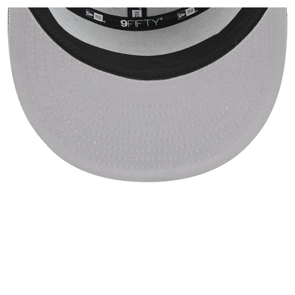 Brooklyn Nets Adventure Denim Split Panel 9FIFTY Snapback Trucker Hat