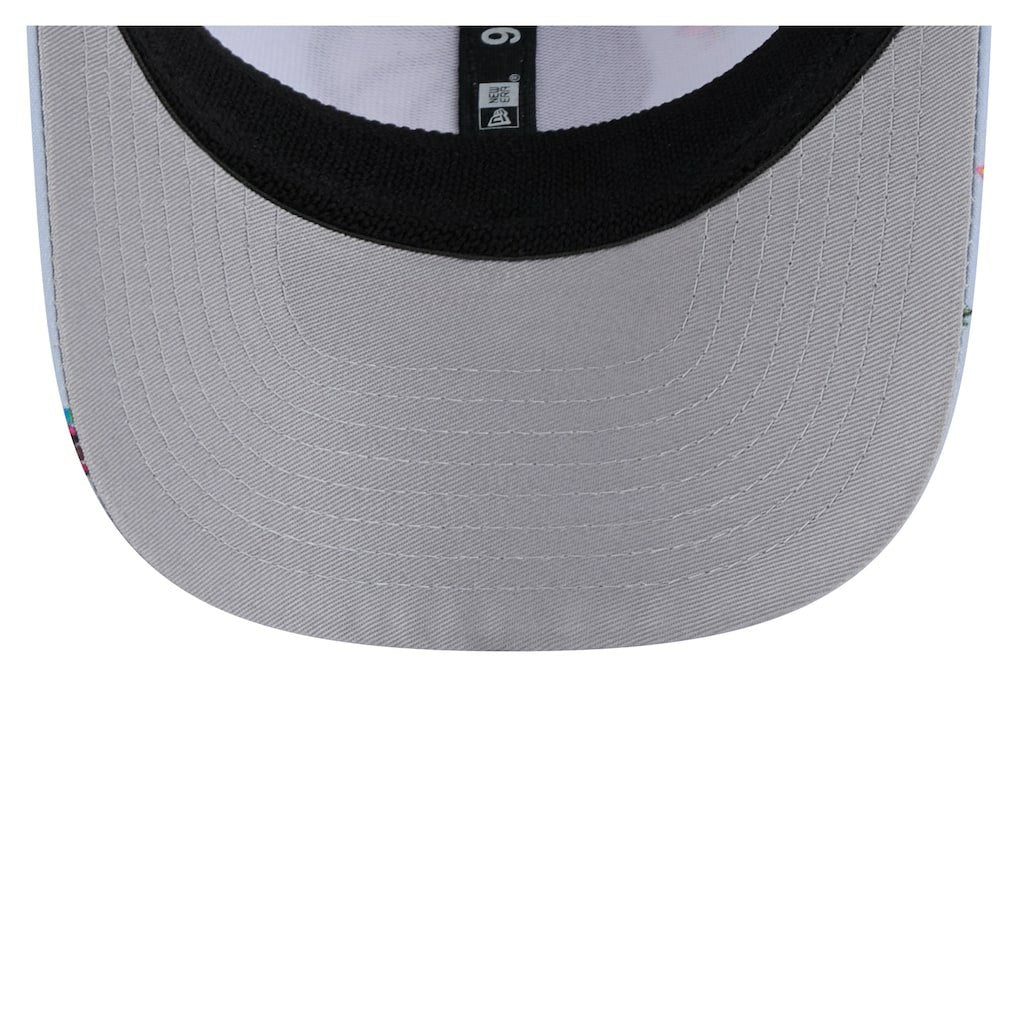 Dallas Mavericks Adventure Aloha Pattern 9SEVENTY Stretch-Snap Hat Light Blue/Gray