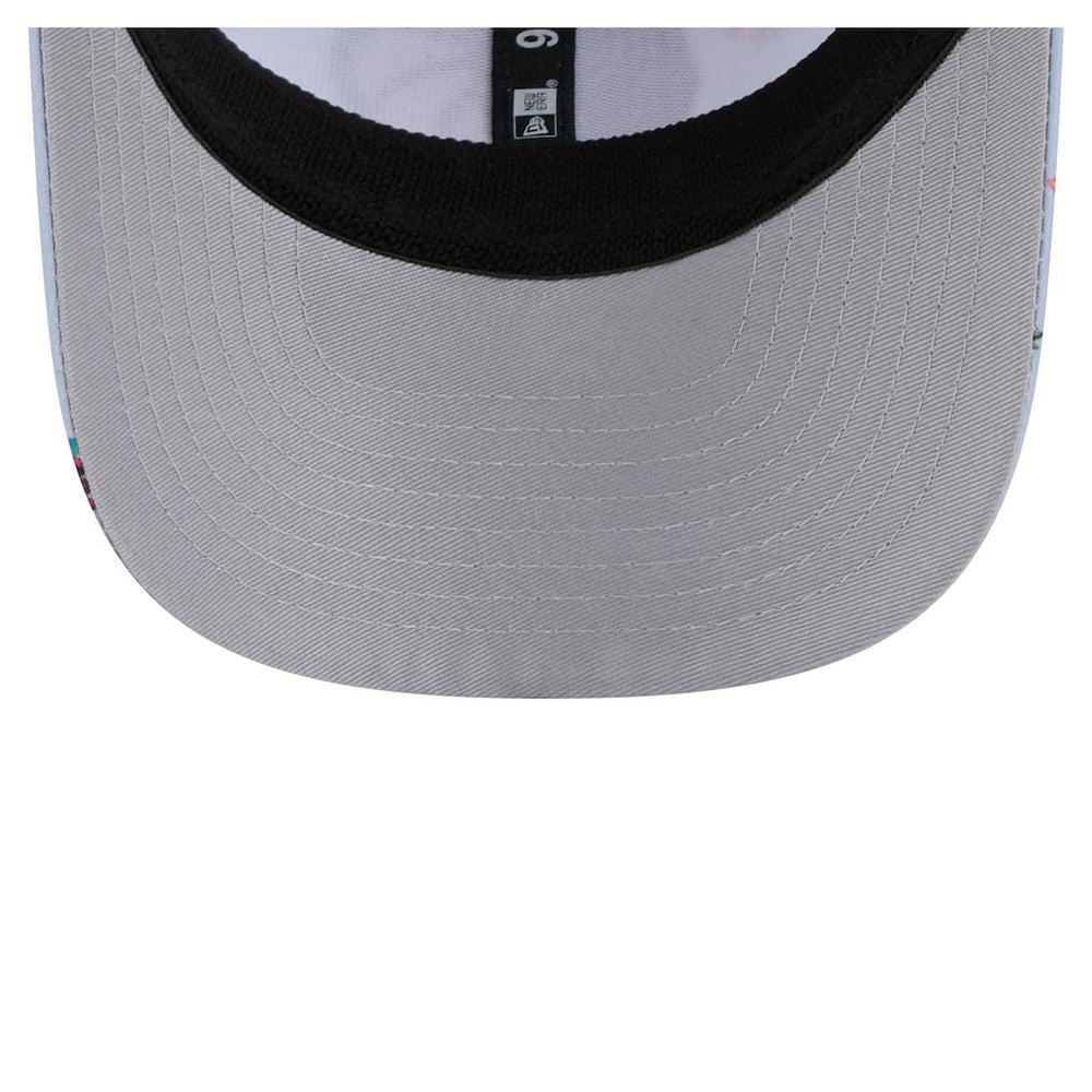 Dallas Mavericks Adventure Aloha Pattern 9SEVENTY Stretch-Snap Hat Light Blue/Gray