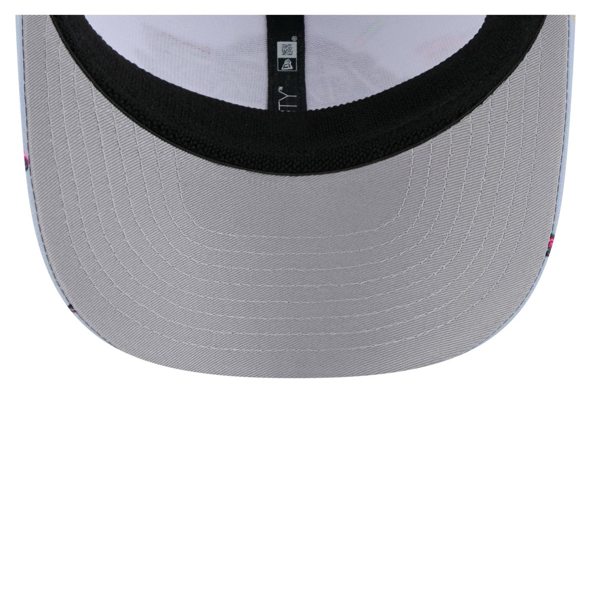 Los Angeles Lakers Adventure Aloha Pattern 9SEVENTY Stretch-Snap Hat Light Blue/Gray