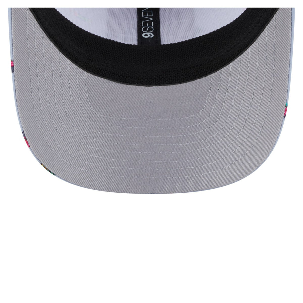 Sacramento Kings Adventure Aloha Pattern 9SEVENTY Stretch-Snap Hat Light Blue/Gray