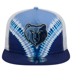 Memphis Grizzlies Throwback Dye Golfer Snapback Hat Navy/Light Blue