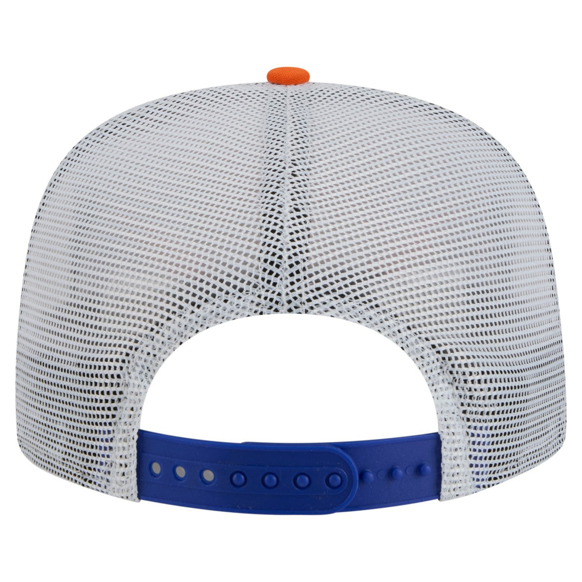 New York Knicks Throwback Dye Golfer Snapback Hat Blue/Orange