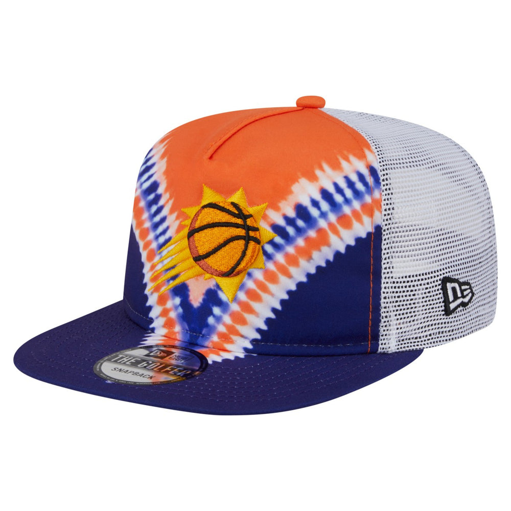 Phoenix Suns Throwback Dye Golfer Snapback Hat Purple/Orange