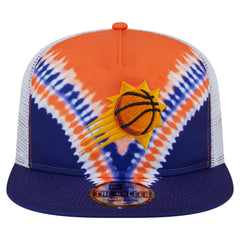 Phoenix Suns Throwback Dye Golfer Snapback Hat Purple/Orange