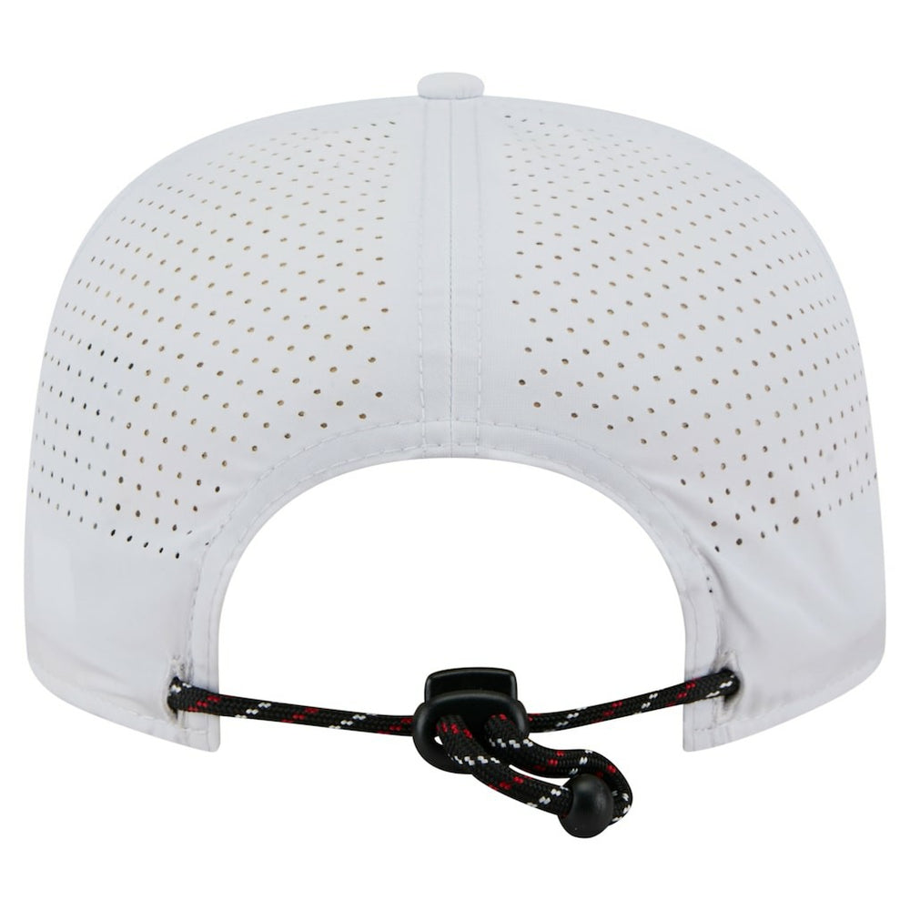 Chicago Bulls Performance Rope Golfer Adjustable Hat White