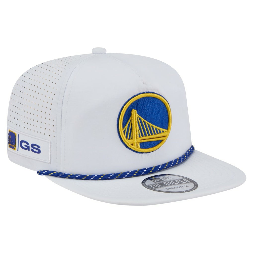 Golden State Warriors Performance Rope Golfer Adjustable Hat White