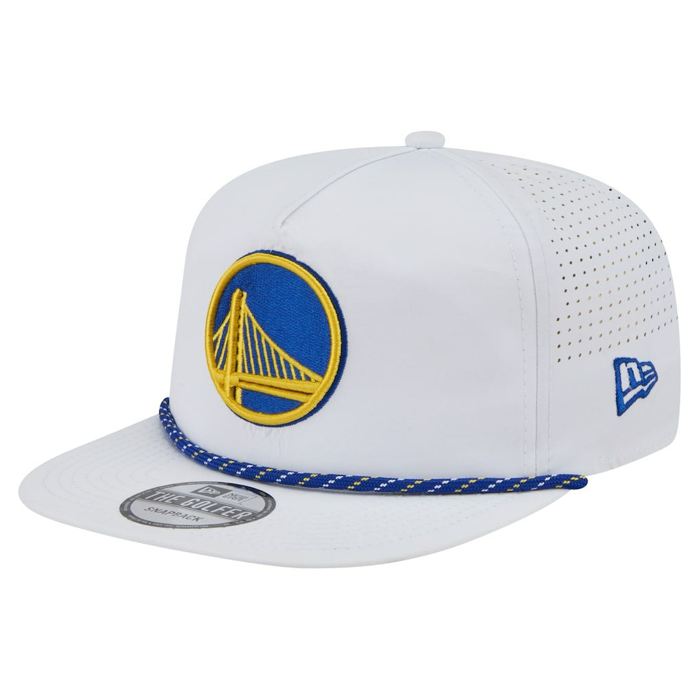 Golden State Warriors Performance Rope Golfer Adjustable Hat White
