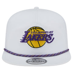 Los Angeles Lakers Performance Rope Golfer Adjustable Hat White