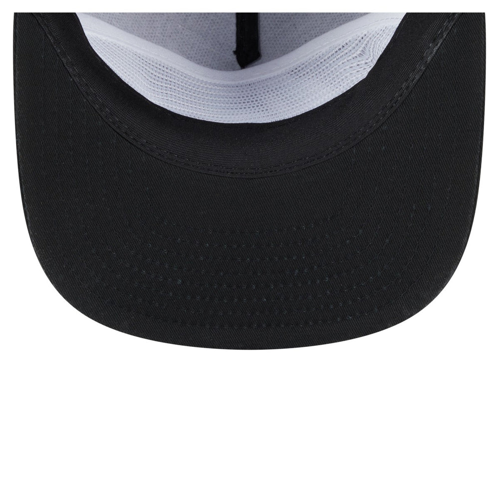Miami Heat Team Text Golfer Snapback Hat Black