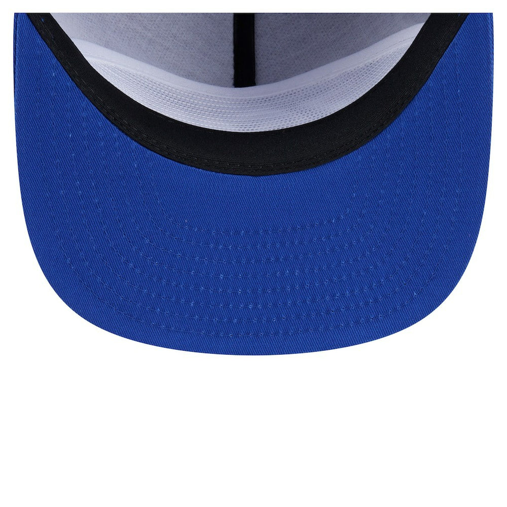 Philadelphia 76ers Team Text Golfer Snapback Hat Royal