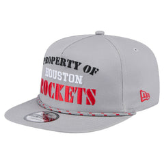 Houston Rockets Throwback Property Of Golfer Snapback Hat Gray
